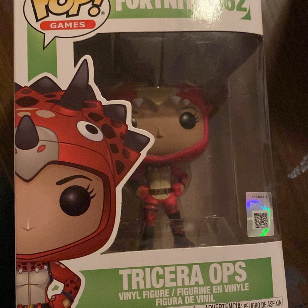 Funko pop Fortnite. Tricera ops skin